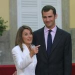 Petición de mano del príncipe Felipe y Letizia Ortiz. (Javier Fdez-Largo)