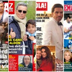 Portadas de las revistas del corazón
