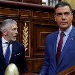 Fernando Grande-Marlaska y Pedro Sánchez
