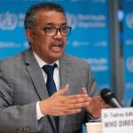El director general de la Organización Mundial de la Salud (OMS), Tedros Adhanom Ghebreyesus