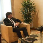 Carles Puigdemont y Pedro Sánchez