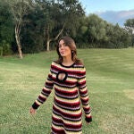El vestido midi de crochet de Anna Padilla