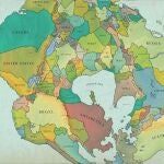 Mapa de cómo sería la Tierra en 250 millones de años 