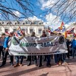 Policías y guardias civiles se concentran en Madrid por una jubilación digna