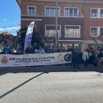 Policías nacionales se concentran frente a la comisaría nacional de Calatayud