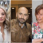 Rocío Flores, Diego Arrabal y María Teresa Campos