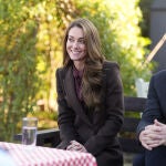 Kate Middleton y su look de la reaparición por sorpresa.