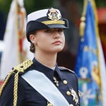 La Princesa Leonor en el desfile del Día de la Hispanidad 