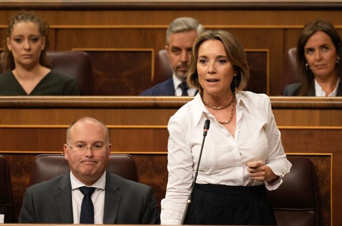 La secretaria general del PP, Cuca Gamarra