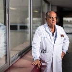 Antonio Zapatero, en el Hospital Universitario de Fuenlabrada