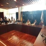 Pleno de debate de la moción de censura de Outes (A Coruña)