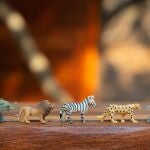 Animales en fila
