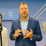 Los diputados del PP por Ávila, Héctor Palencia y Patricia Rodríguez