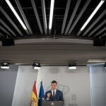 Pedro Sánchez comparece ante los medios tras el apagón